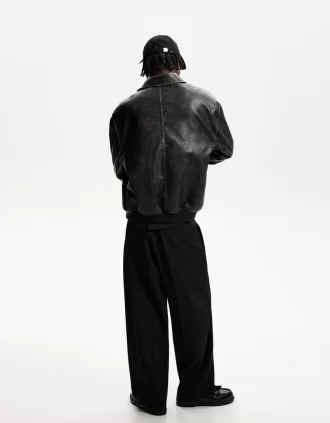 Super baggy tailored pants