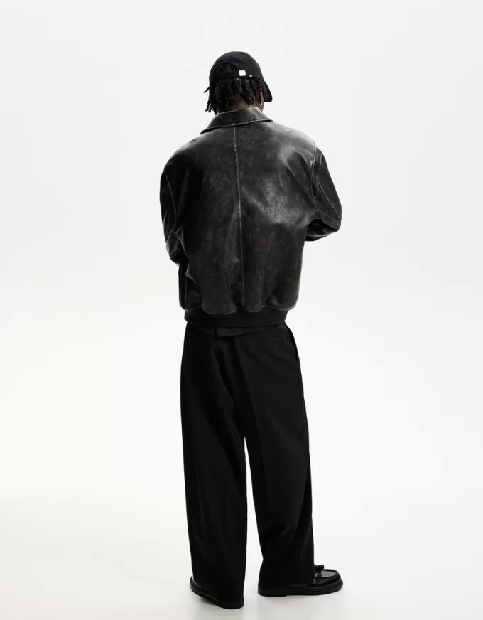 Super baggy tailored pants