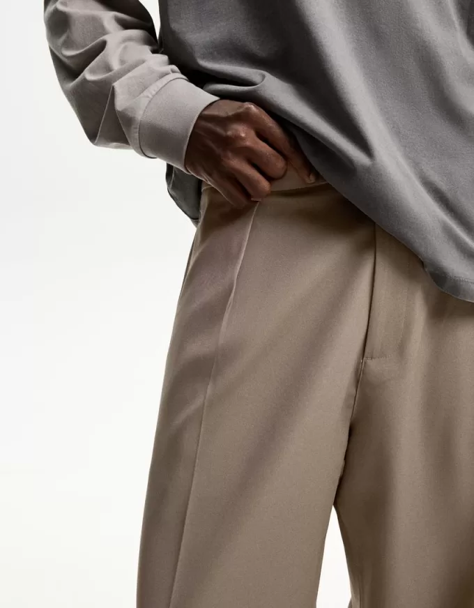 Super baggy tailored pants