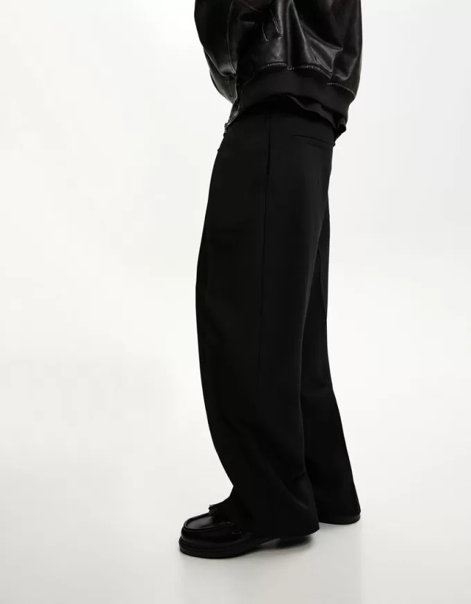 Super baggy tailored pants
