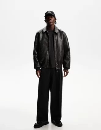 Super baggy tailored pants