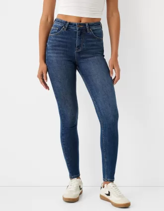 Super high-rise skinny jeans