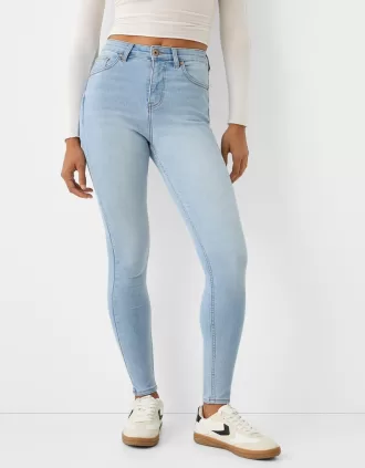 Super high-rise skinny jeans