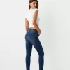 Super high-rise skinny jeans
