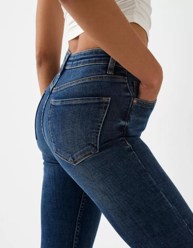 Super high-rise skinny jeans