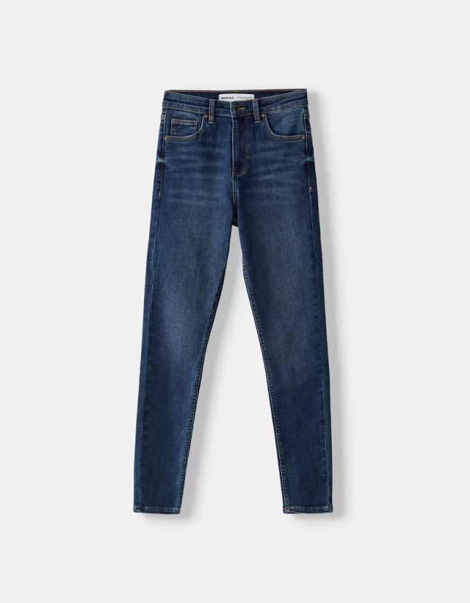 Super high-rise skinny jeans