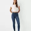 Super high-rise skinny jeans