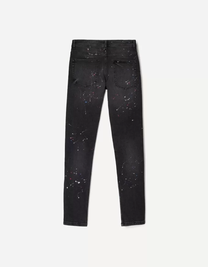 Super skinny ripped jeans