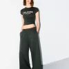 Super wide-leg plush pants Super wide-leg plush pants