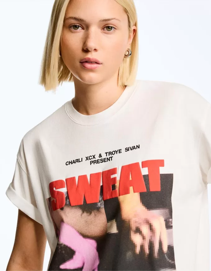 Sweat Charli xcx & Troye Sivan short sleeve T-shirt Sweat Charli xcx & Troye Sivan short sleeve T-shirt