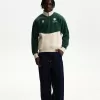 Sweatshirt with contrasting zipper Sweatshirt with contrasting zipper