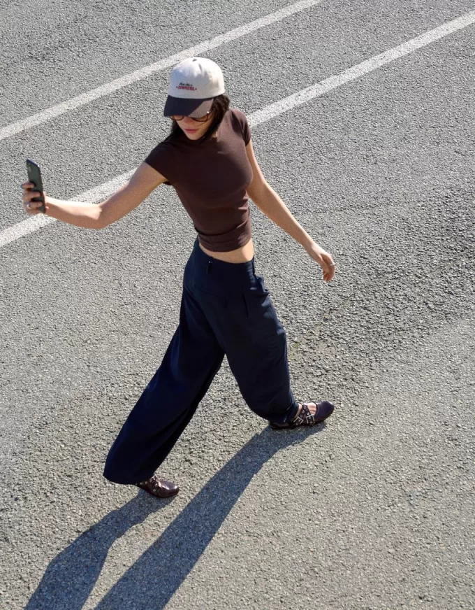 Tailored balloon fit pants Tailored balloon fit pants