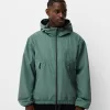 Technical jacket with hood