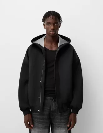 Technical jacket with hood