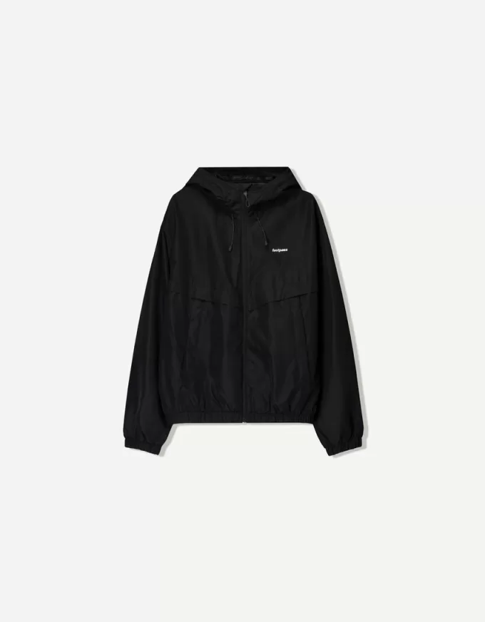 Technical jacket with hood