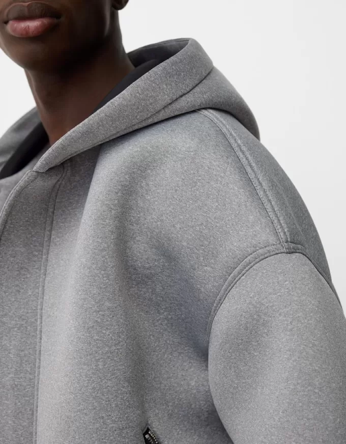 Technical jacket with hood