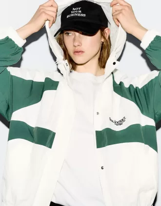 Technical jacket with hood