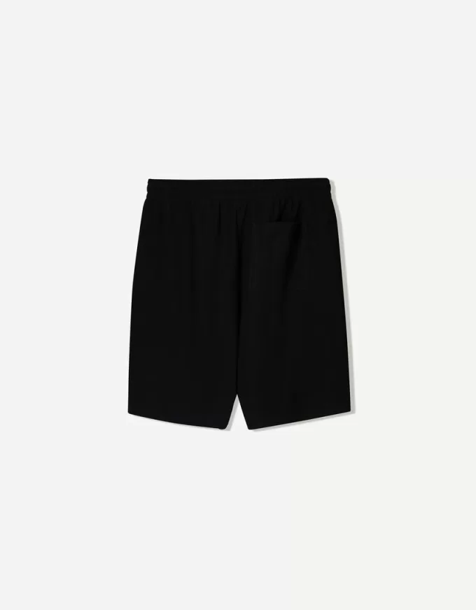 Textured Bermuda shorts Textured Bermuda shorts