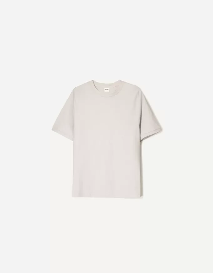 Textured short sleeve T-shirt Textured short sleeve T-shirt