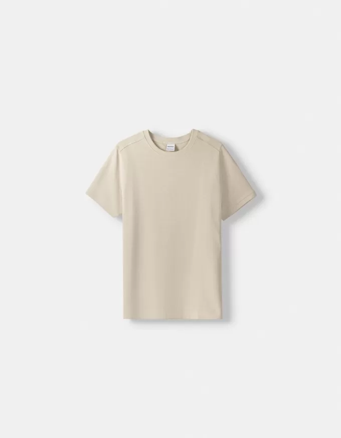 Textured short sleeve T-shirt Textured short sleeve T-shirt
