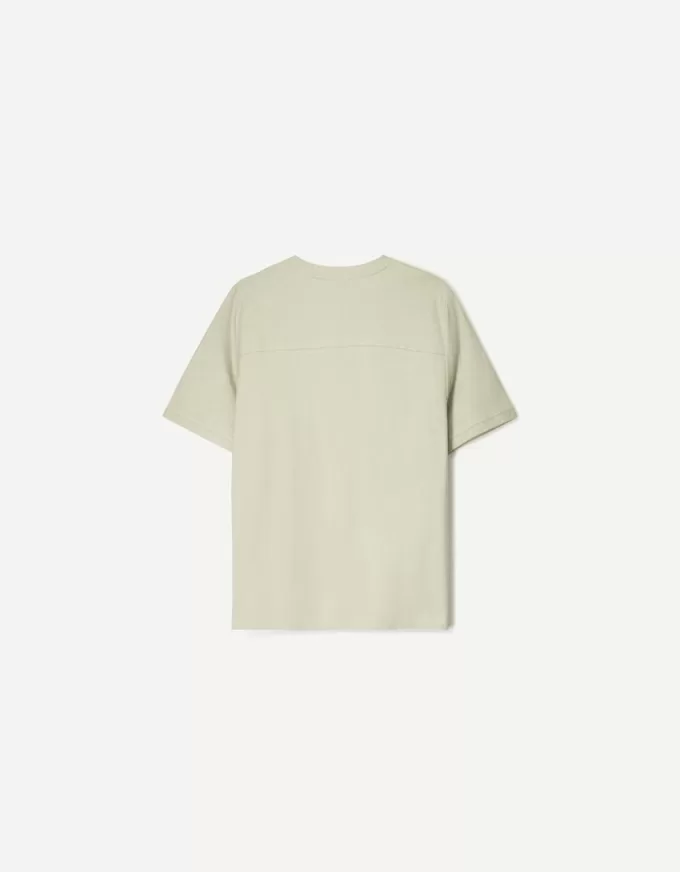 Textured short sleeve T-shirt Textured short sleeve T-shirt