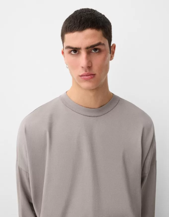 Thick long sleeve T-shirt