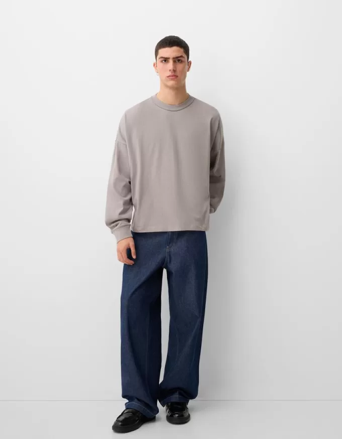 Thick long sleeve T-shirt