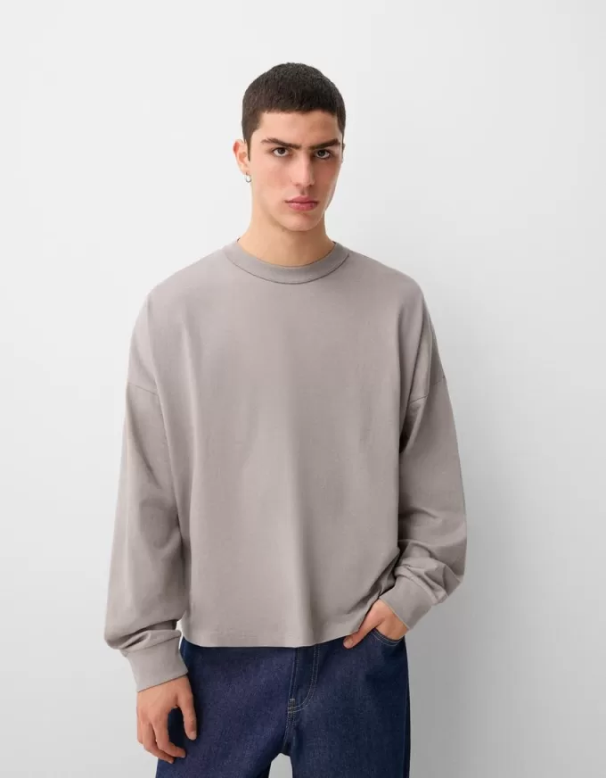Thick long sleeve T-shirt