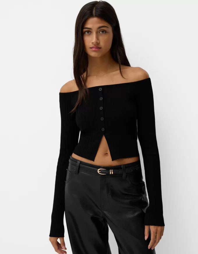 Thin belt with embossed animal print Thin belt with embossed animal print