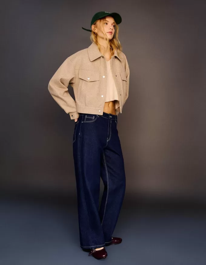 Animal print kitten-heel shoes