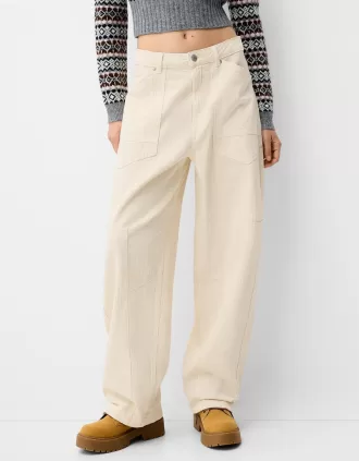 Twill carpenter pants