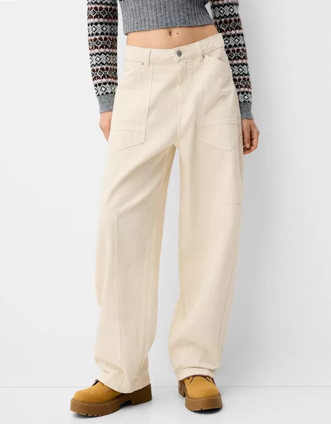 Twill carpenter pants