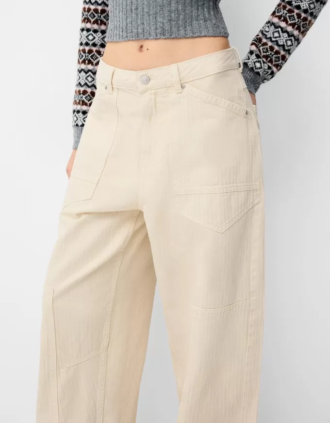 Twill carpenter pants