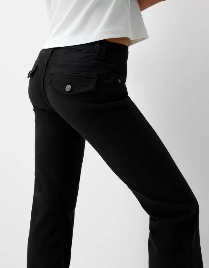 Twill flared pants Twill flared pants