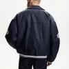 Varsity bomber jacket