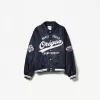 Varsity bomber jacket