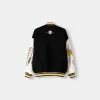 Varsity jacket with contrasting sleeves Varsity jacket with contrasting sleeves