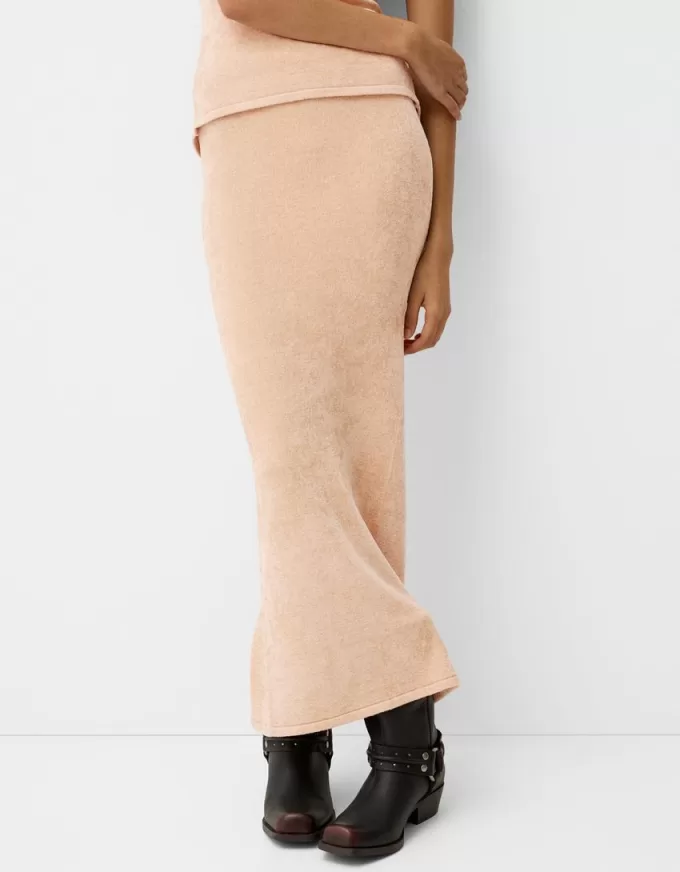 Velvet midi skirt Velvet midi skirt