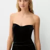 Velvet mini dress Velvet mini dress