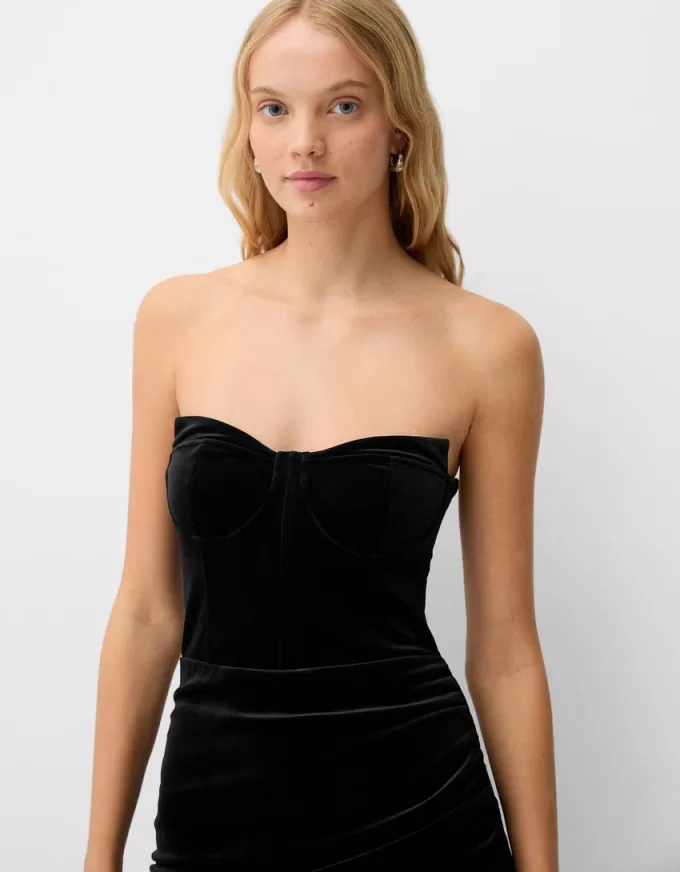 Velvet mini dress Velvet mini dress