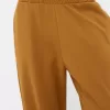 Voluminous interlock jogger pants