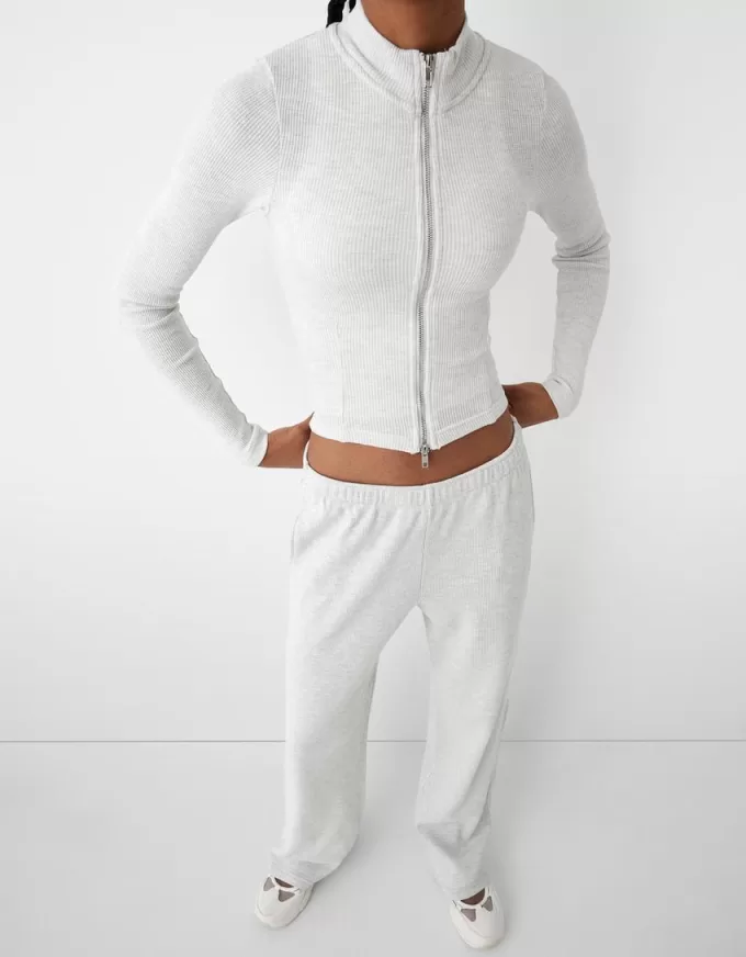 Waffle-texture pants Waffle-texture pants