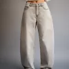 Wide barrel jeans