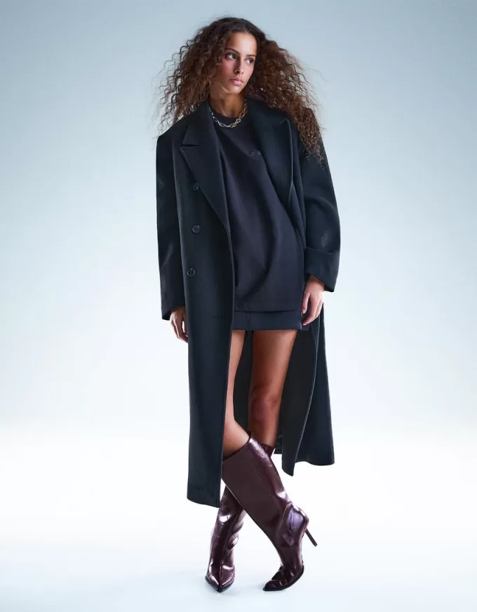 Wide-calf high-heel boots