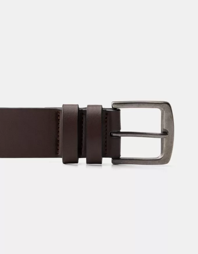Wide leather effect belt Wide leather effect belt