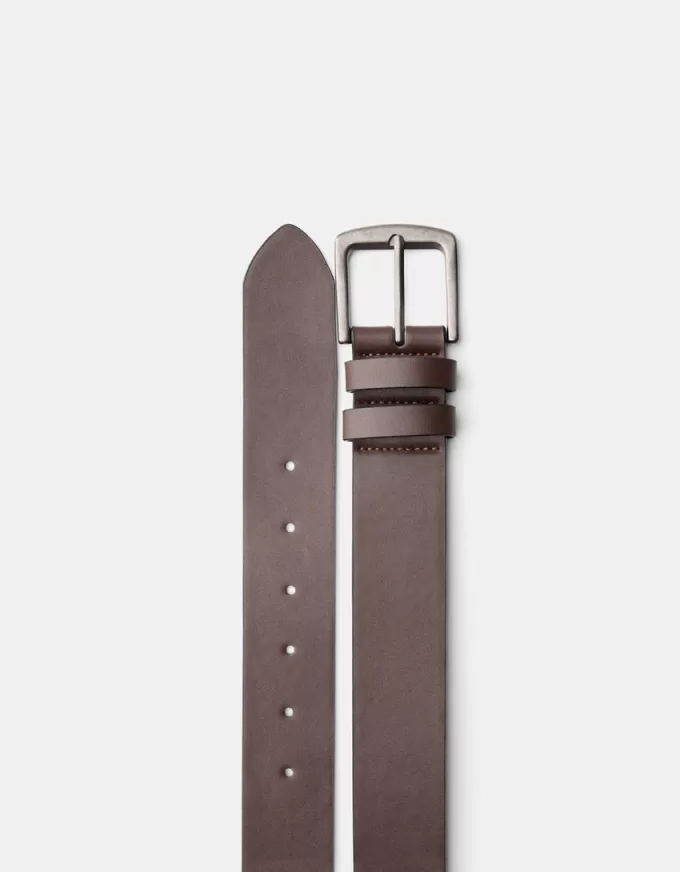 Wide leather effect belt Wide leather effect belt
