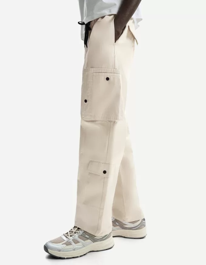 Wide-leg multicargo pants