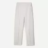 Wide-leg plush pants Wide-leg plush pants