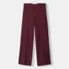 Wide-leg tailoring pants