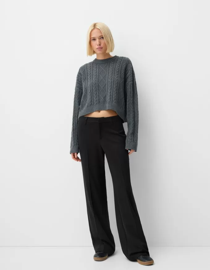 Wide-leg tailoring pants Wide-leg tailoring pants